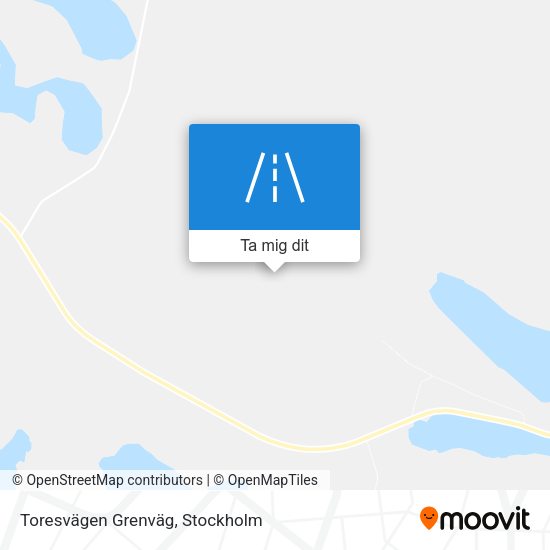 Toresvägen Grenväg karta