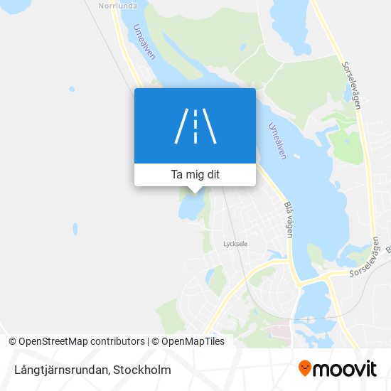 Långtjärnsrundan karta