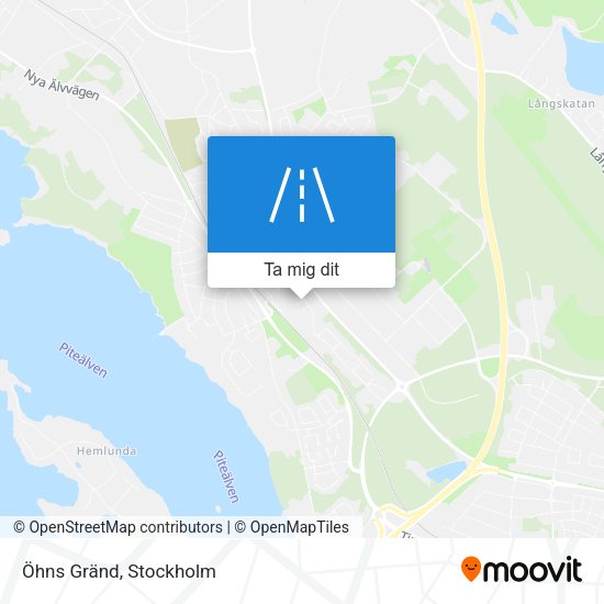 Öhns Gränd karta