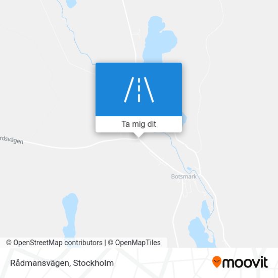 Rådmansvägen karta