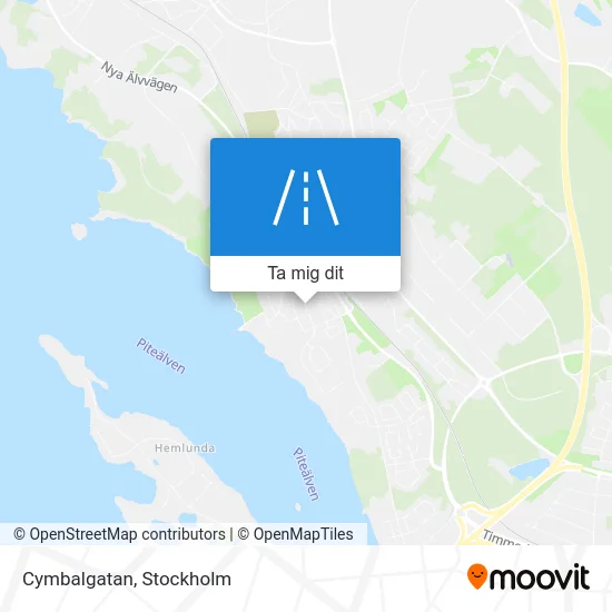 Cymbalgatan karta