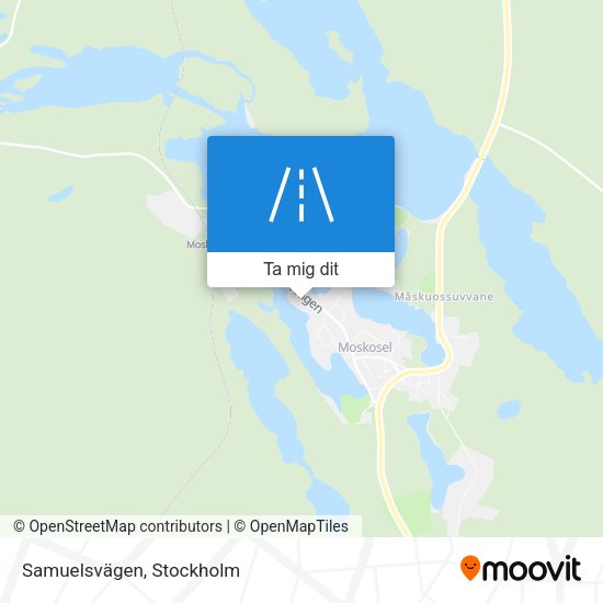 Samuelsvägen karta
