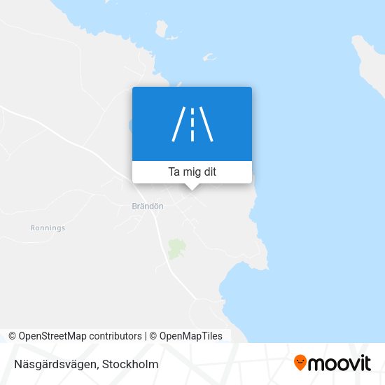 Näsgärdsvägen karta
