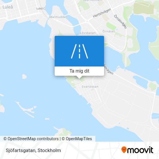 Sjöfartsgatan karta