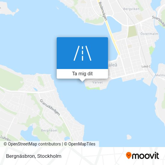 Bergnäsbron karta
