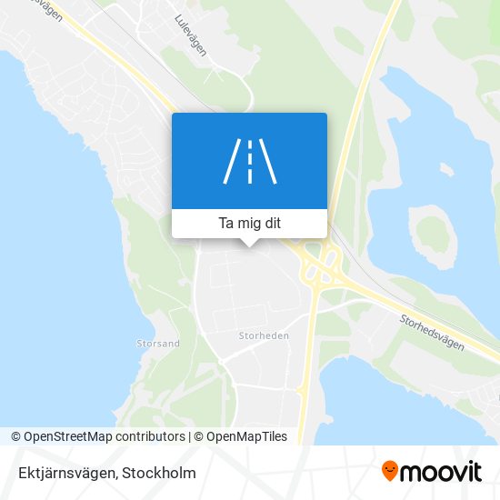 Ektjärnsvägen karta