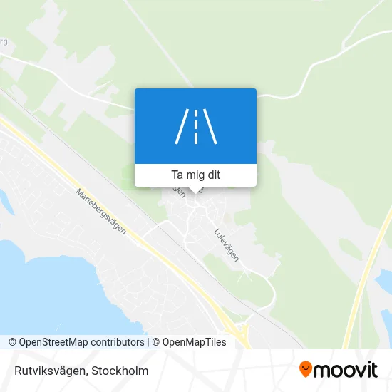 Rutviksvägen karta