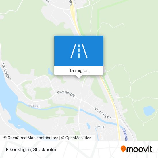 Fikonstigen karta