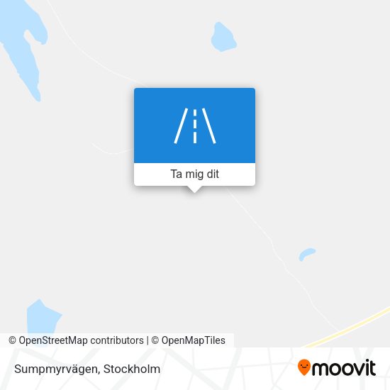 Sumpmyrvägen karta