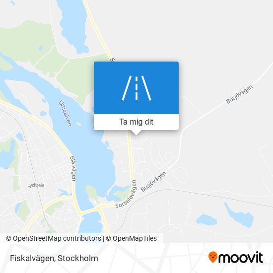 Fiskalvägen karta