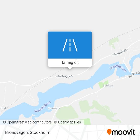 Brönsvägen karta