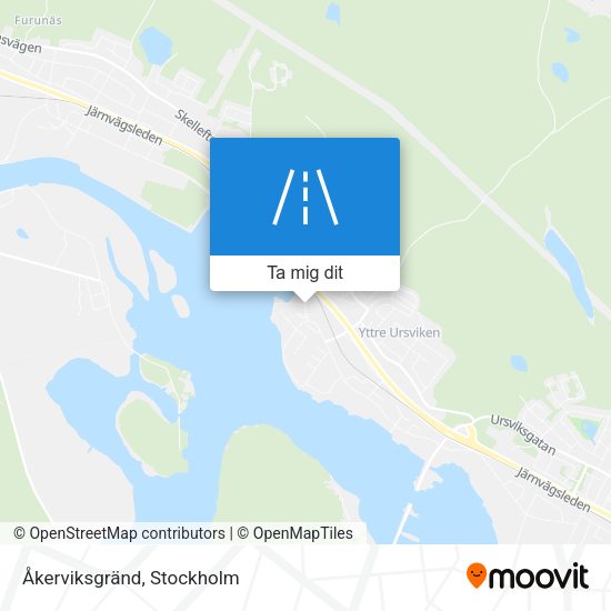 Åkerviksgränd karta