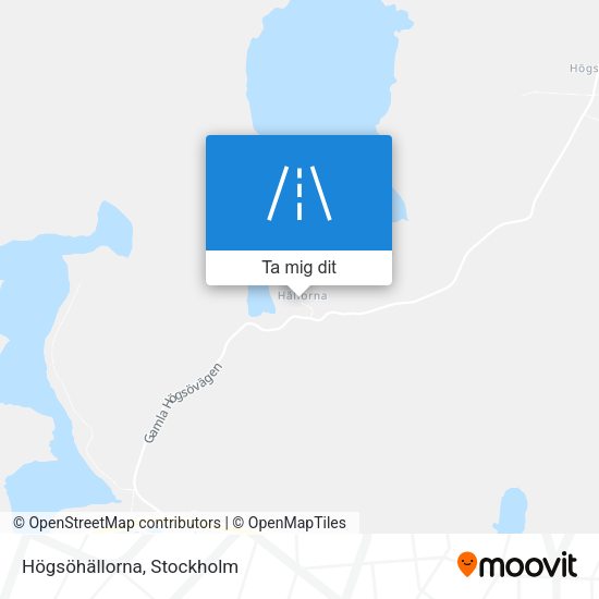 Högsöhällorna karta