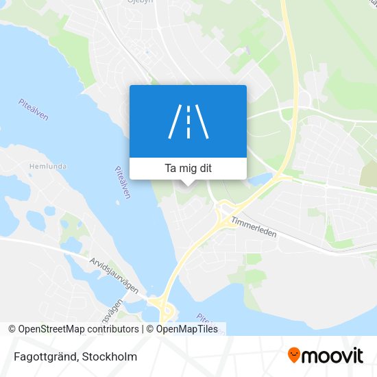 Fagottgränd karta