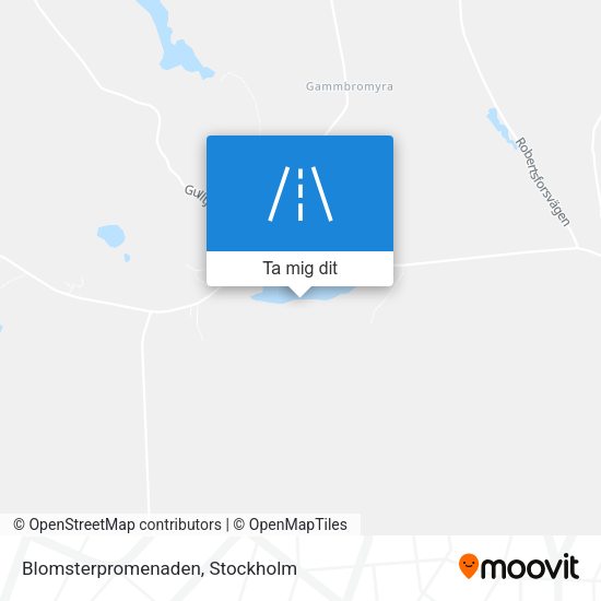 Blomsterpromenaden karta