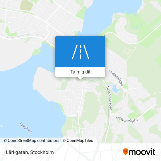 Lärkgatan karta