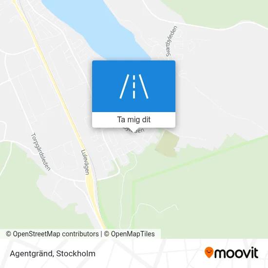 Agentgränd karta