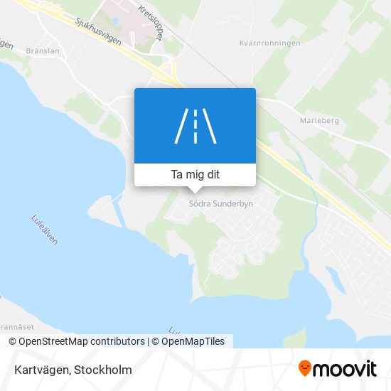 Kartvägen karta