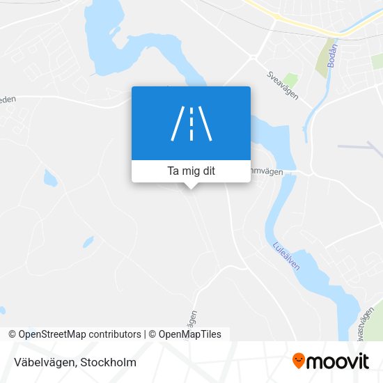 Väbelvägen karta
