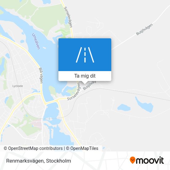 Renmarksvägen karta