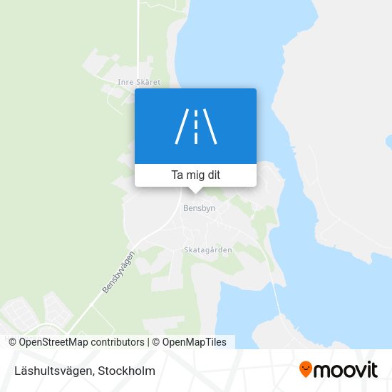 Läshultsvägen karta