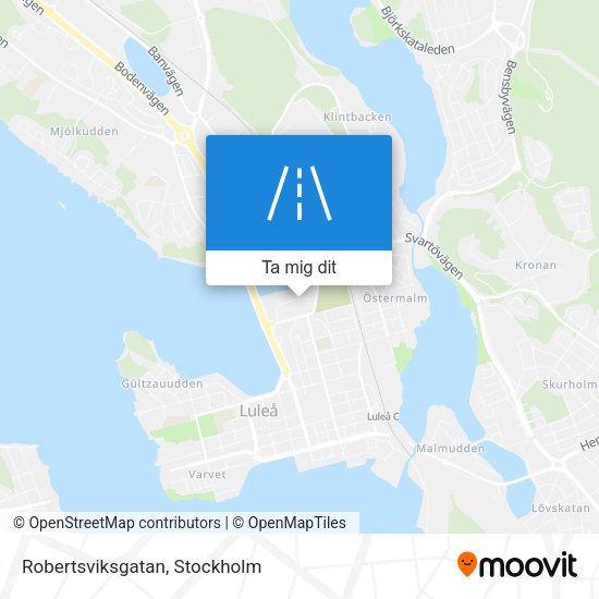 Robertsviksgatan karta