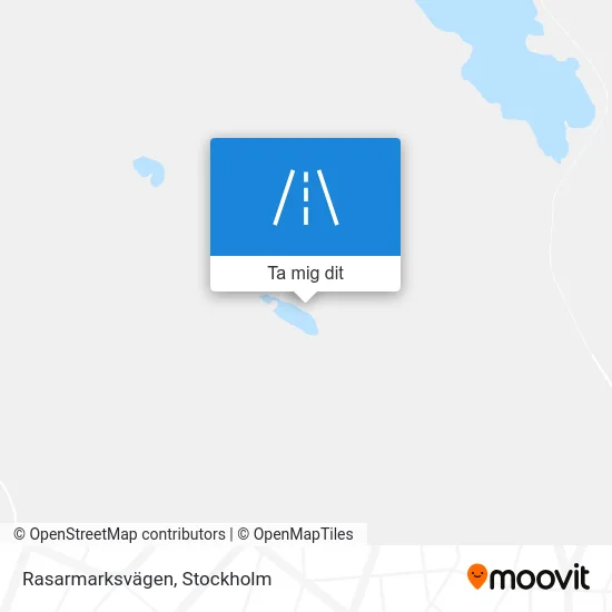Rasarmarksvägen karta