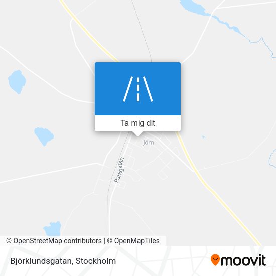 Björklundsgatan karta