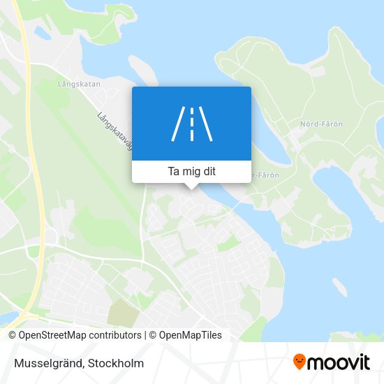 Musselgränd karta