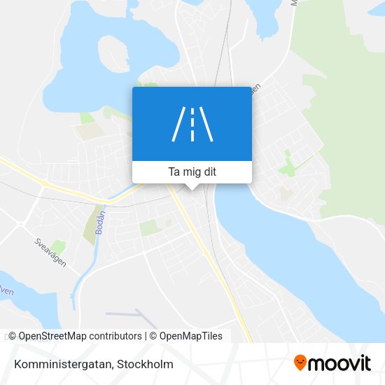 Komministergatan karta