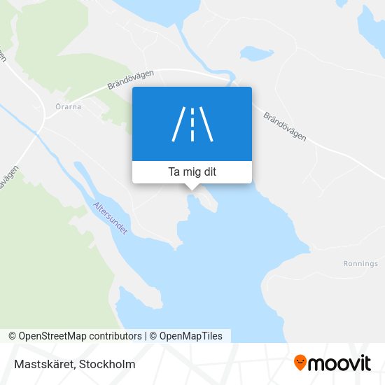 Mastskäret karta