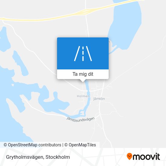 Grytholmsvägen karta
