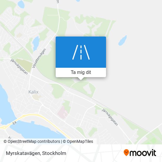 Myrskatavägen karta