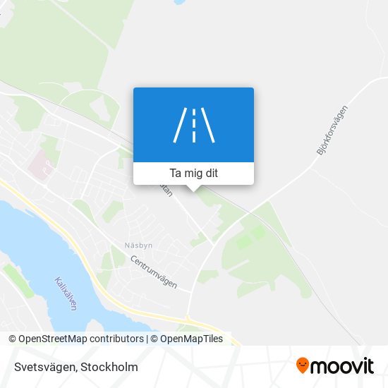 Svetsvägen karta