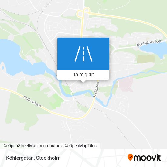 Köhlergatan karta