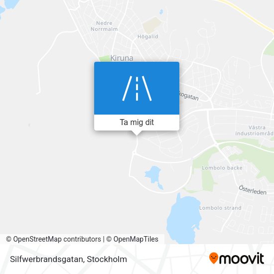 Silfwerbrandsgatan karta