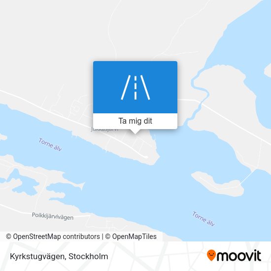 Kyrkstugvägen karta