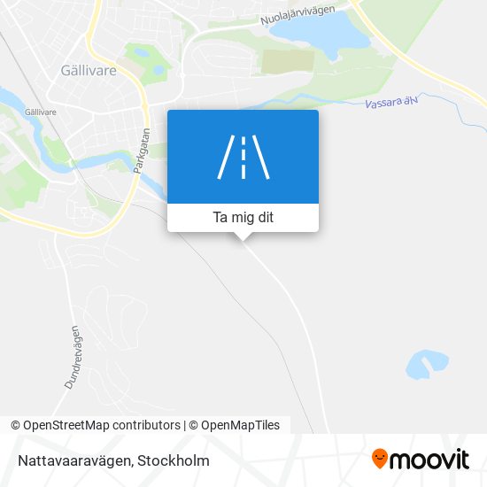 Nattavaaravägen karta