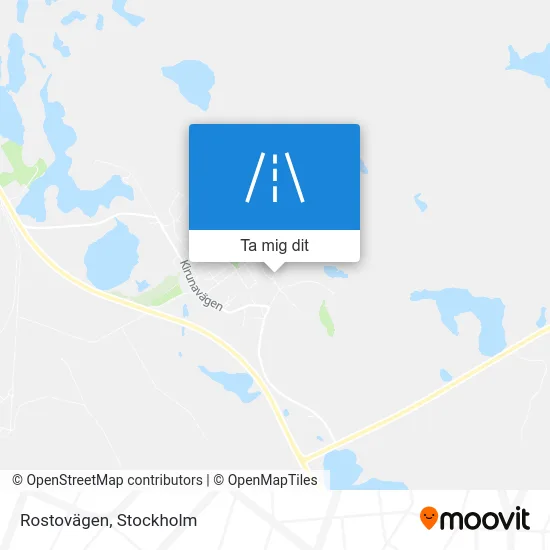 Rostovägen karta
