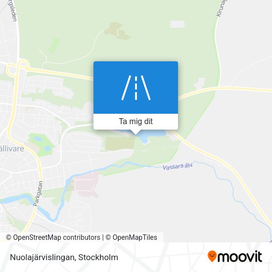 Nuolajärvislingan karta