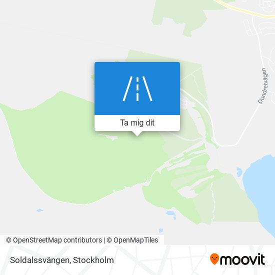 Soldalssvängen karta