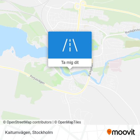 Kaitumvägen karta