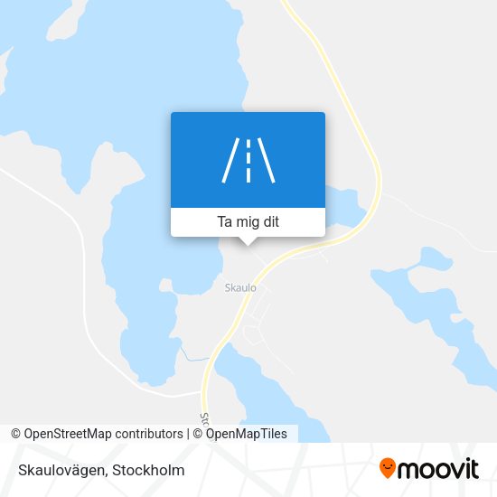 Skaulovägen karta
