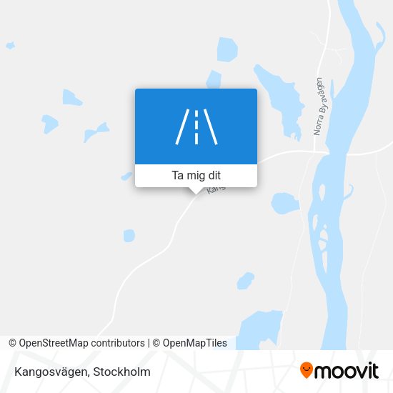 Kangosvägen karta