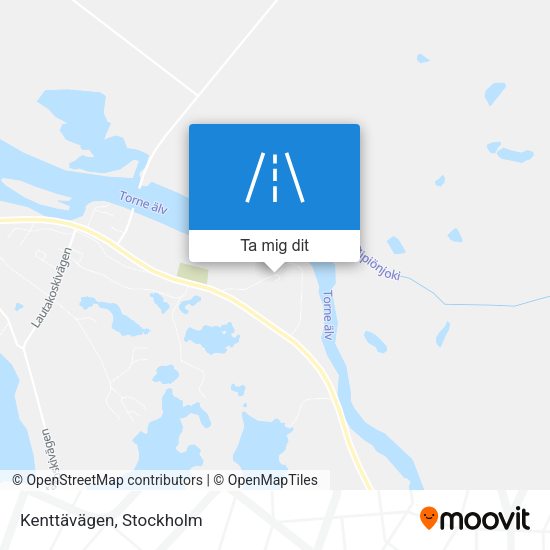 Kenttävägen karta