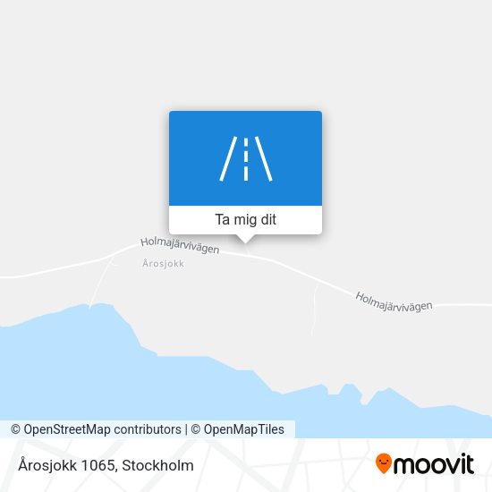 Årosjokk 1065 karta
