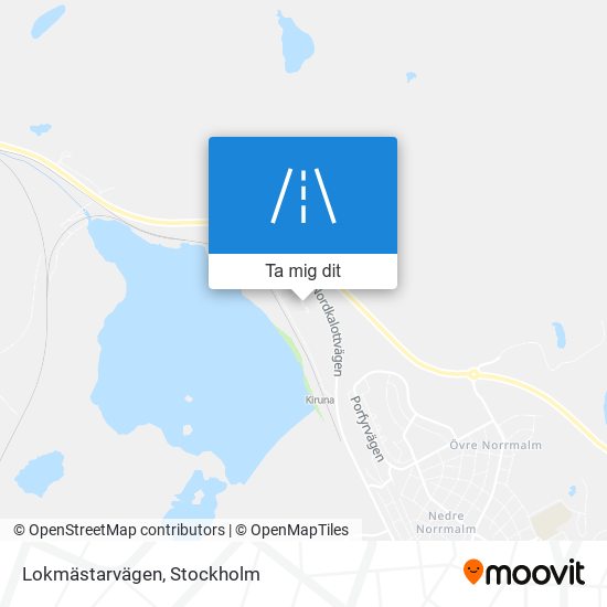 Lokmästarvägen karta