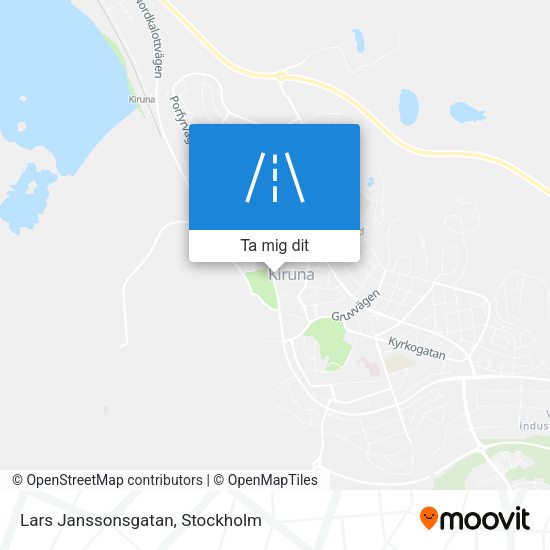 Lars Janssonsgatan karta