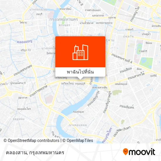 คลองสาน แผนที่