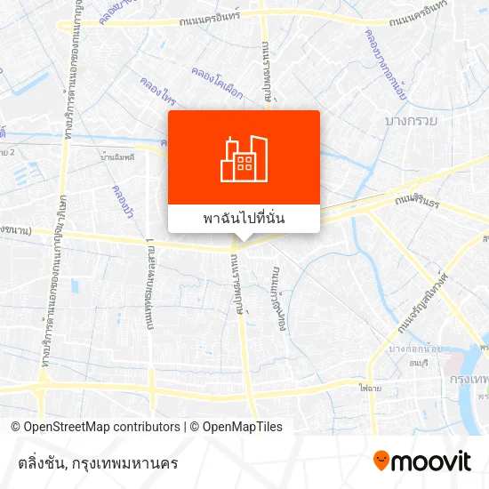 ตลิ่งชัน แผนที่